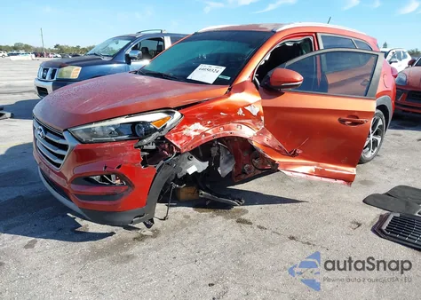 2017 Hyundai Tucson Sport из США, поврежденный, VIN KM8J33A27HU429150